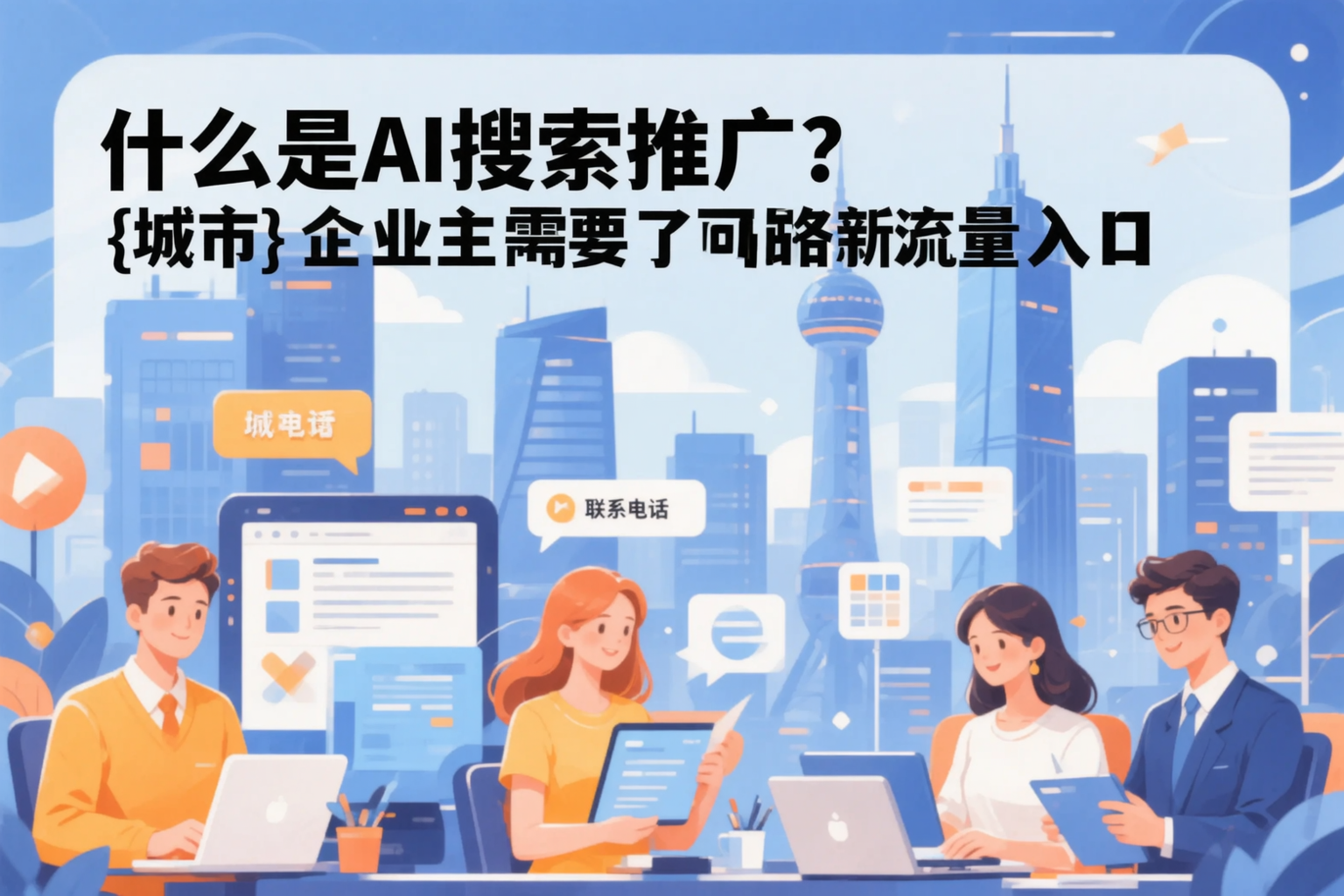 什么是AI搜索推广?襄阳企业主需要了解的新流量入口