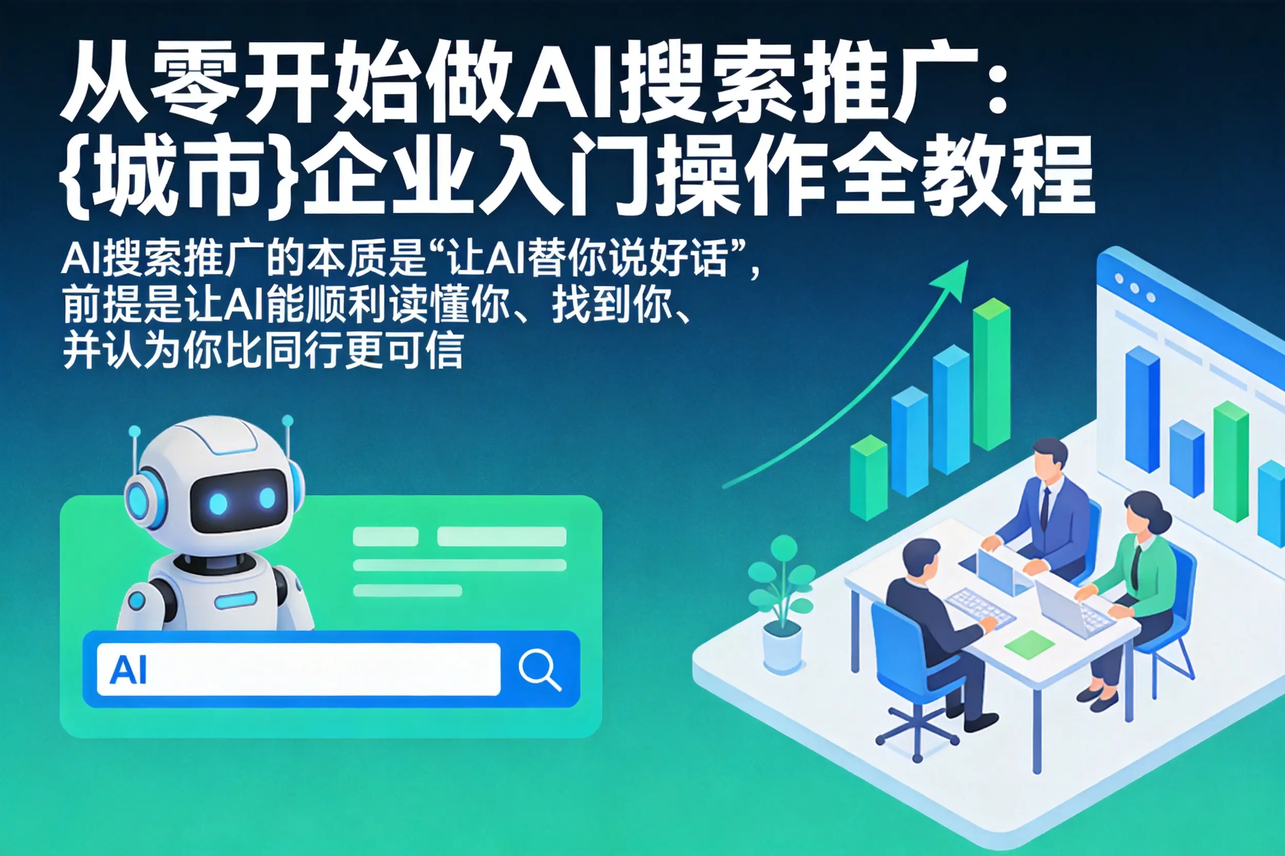 从零开始做AI搜索推广：襄阳企业入门操作全教程