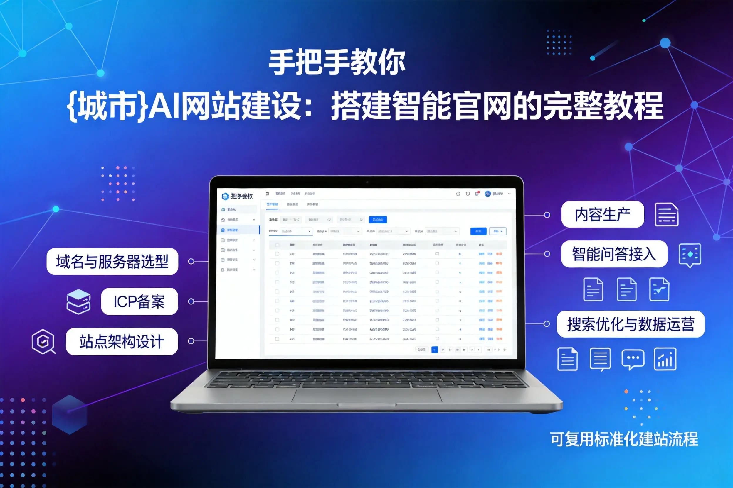 手把手教你襄阳AI网站建设:搭建智能官网的完整教程