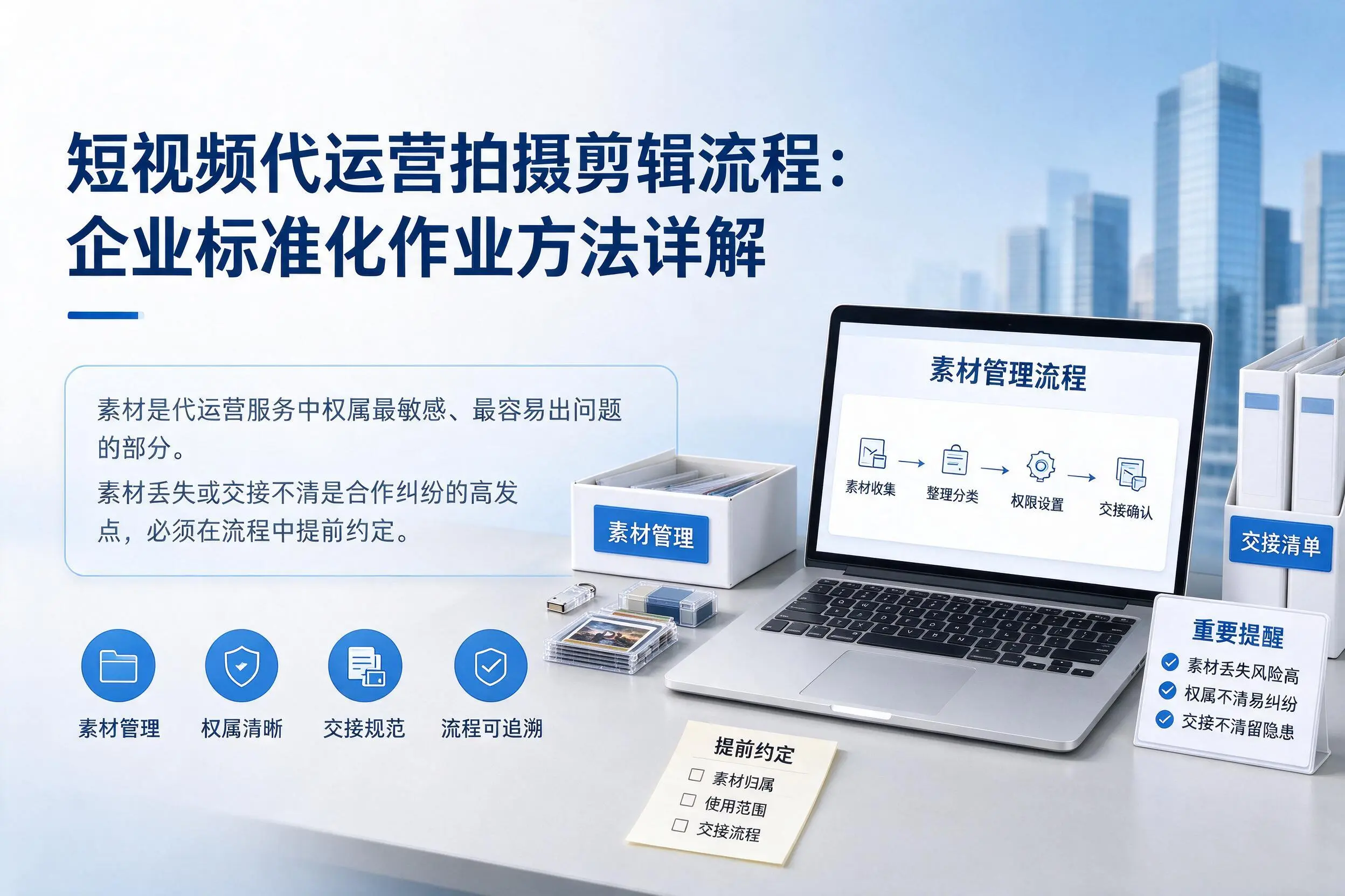 短视频代运营拍摄剪辑流程:襄阳企业标准化作业方法详解