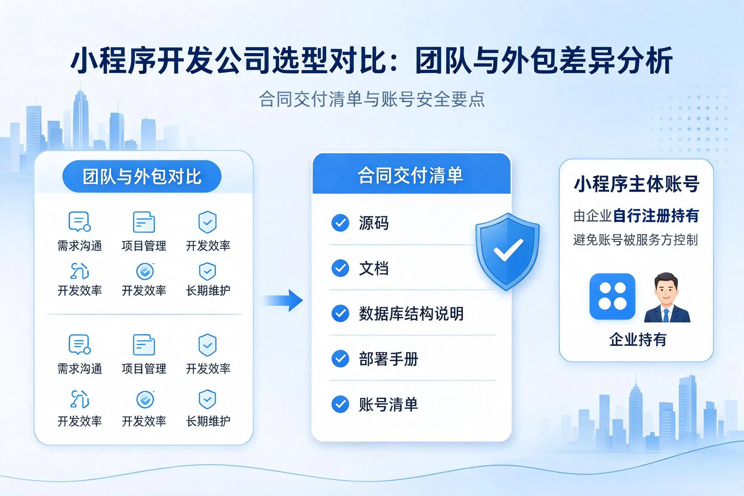 襄阳小程序开发公司选型对比:团队与外包差异分析
