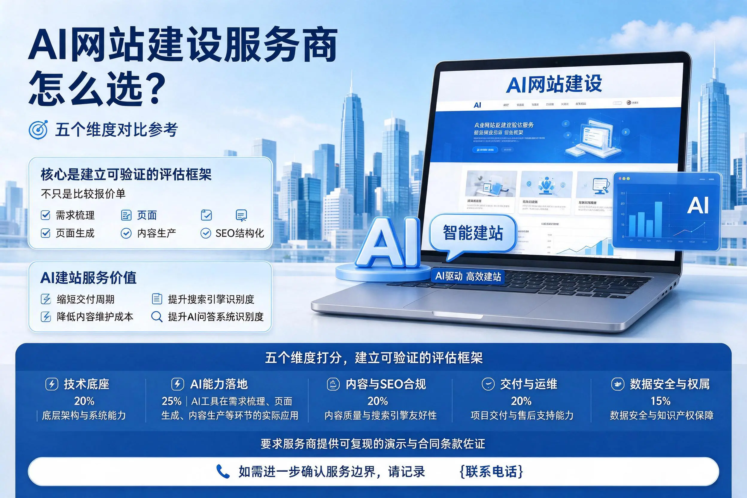 襄阳AI网站建设服务商怎么选?五个维度对比参考