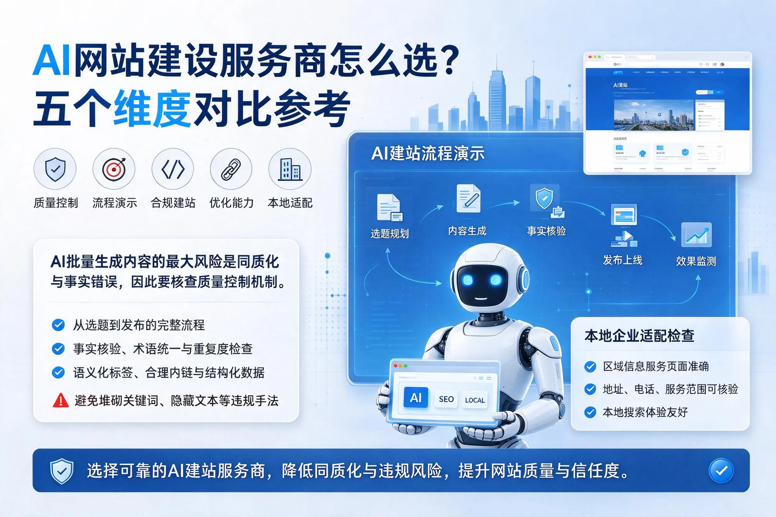 襄阳AI网站建设服务商怎么选?五个维度对比参考