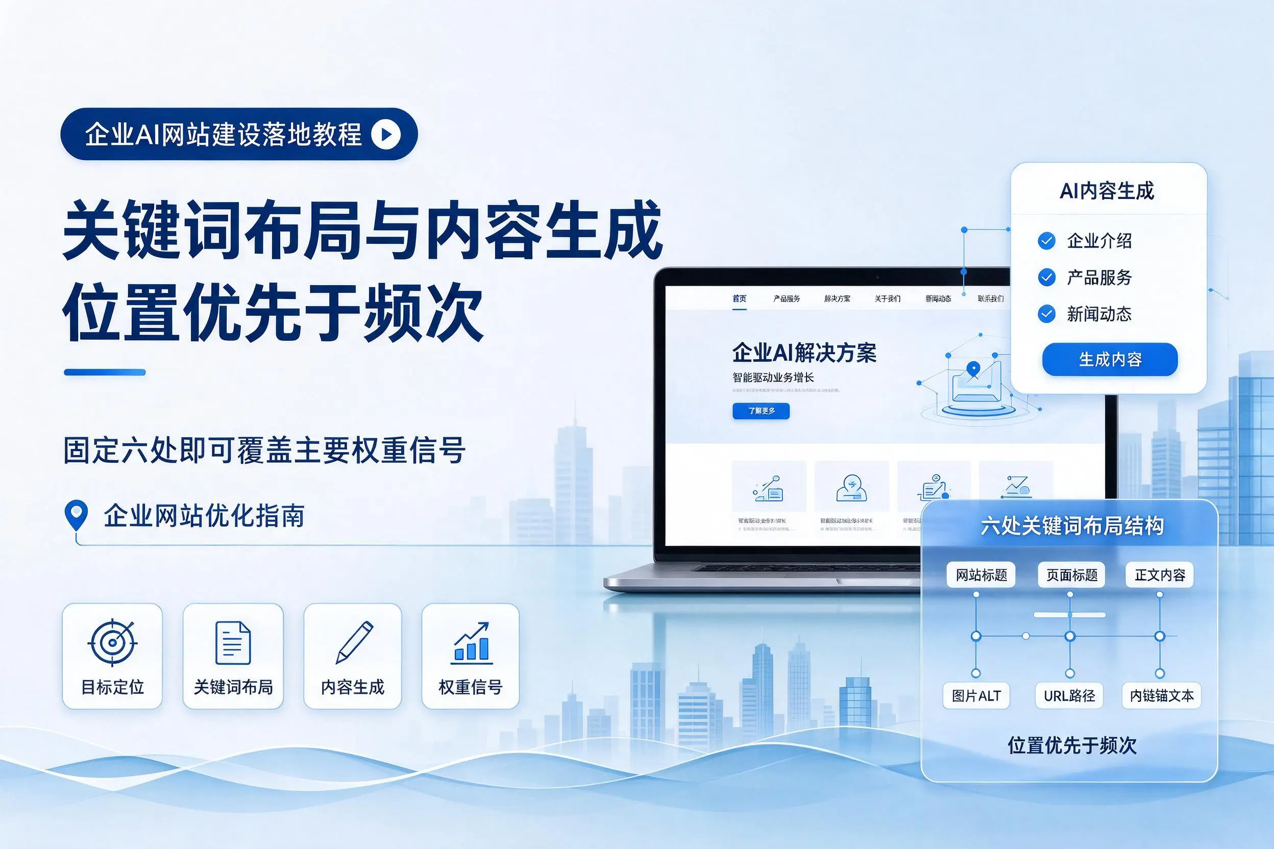 襄阳企业AI网站建设落地教程：关键词布局与内容生成